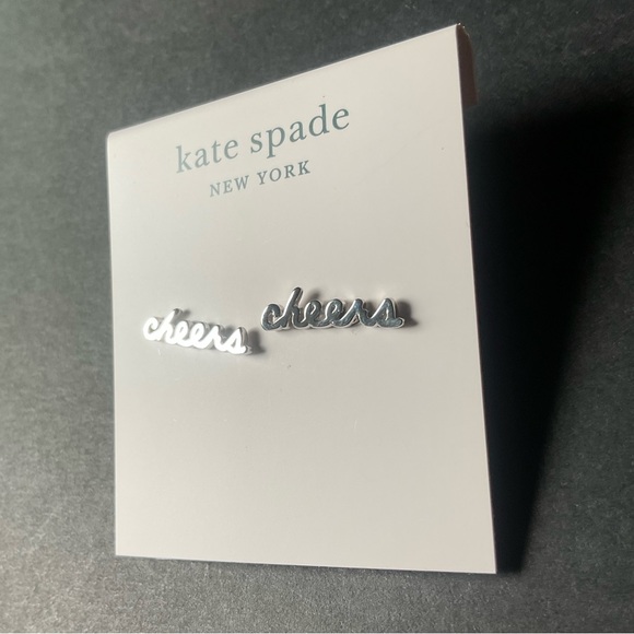Kate Spade “Cheers” Studs